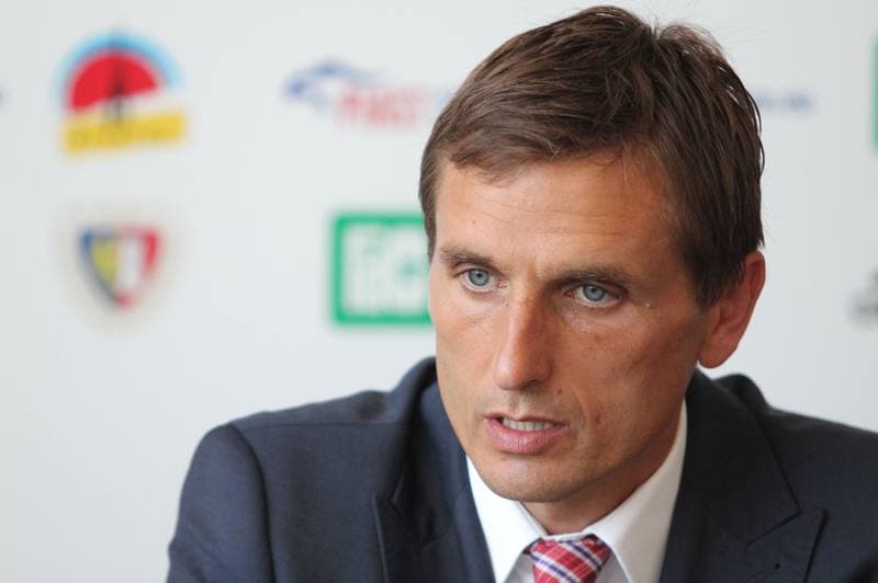 Football. Piast Gliwice. Press Conference. 24.07.2013
