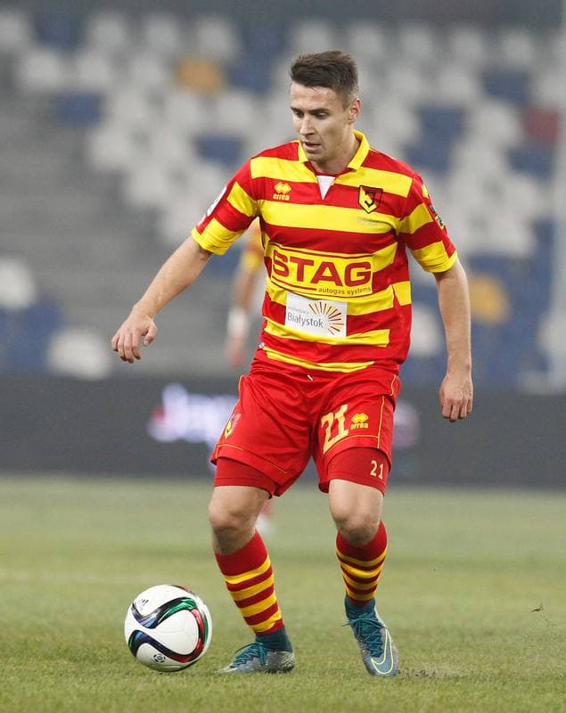 Football. PKO BP Ekstraklasa. Podbeskidzie Bielsko Biala - Jagiellonia Bialystok. 02.11.2015