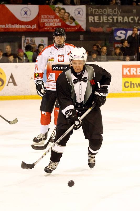 Ice Hockey. Hokej na Lodzie z Gwiazdami. Poland - Czech Republic. 16.01.2016