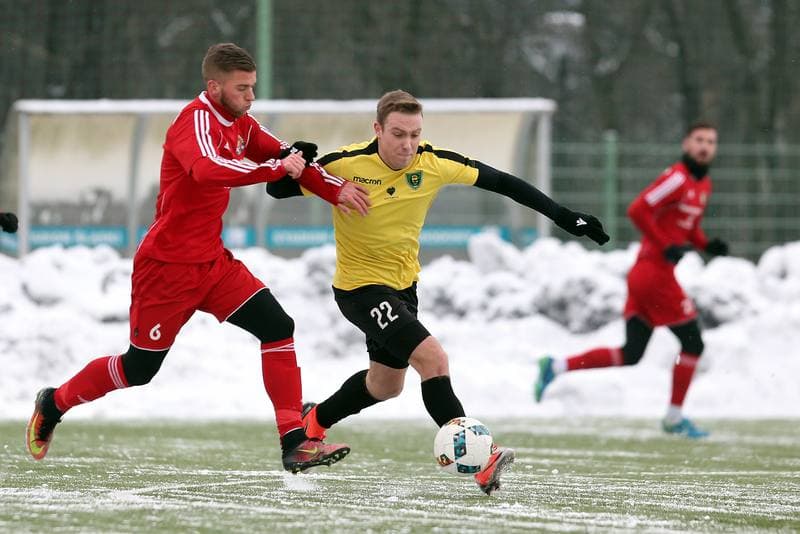 Football. Sparing. GKS Katowice - Fotbal Trinec. 25.01.2019