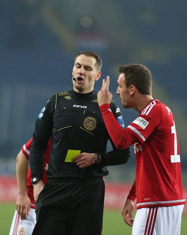 Football. Ekstraklasa. Wisla Krakow - Podbeskidzie Bielsko Biala. 27.02.2016