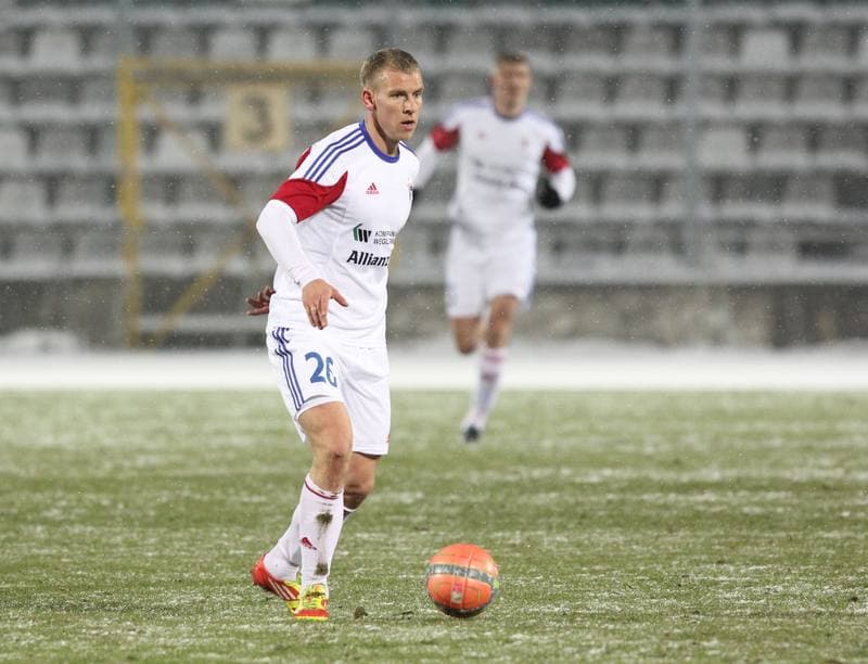 Football. Sparing. Zaglebie Sosnowiec - Gornik Zabrze. 21.02.2013