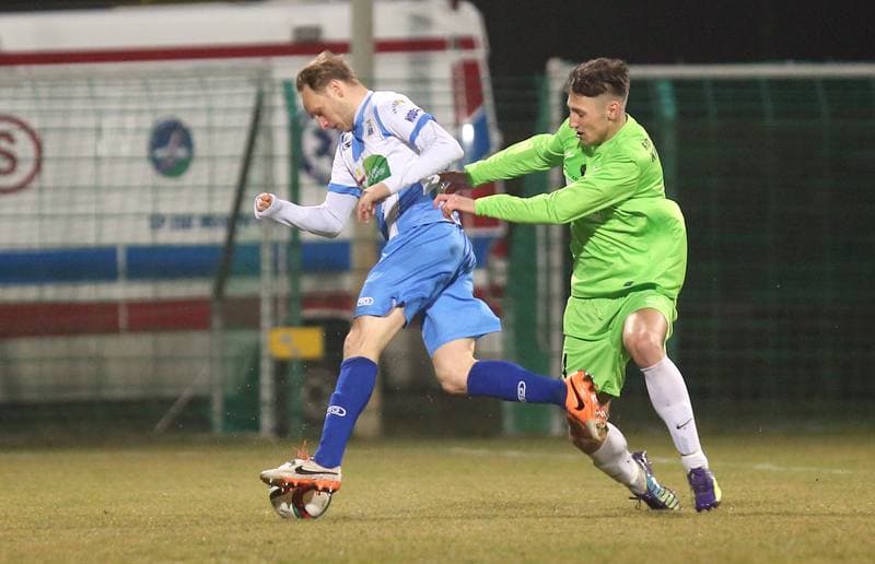 Football. I Liga. Rozwoj Katowice - Stomil Olsztyn. 11.03.2016