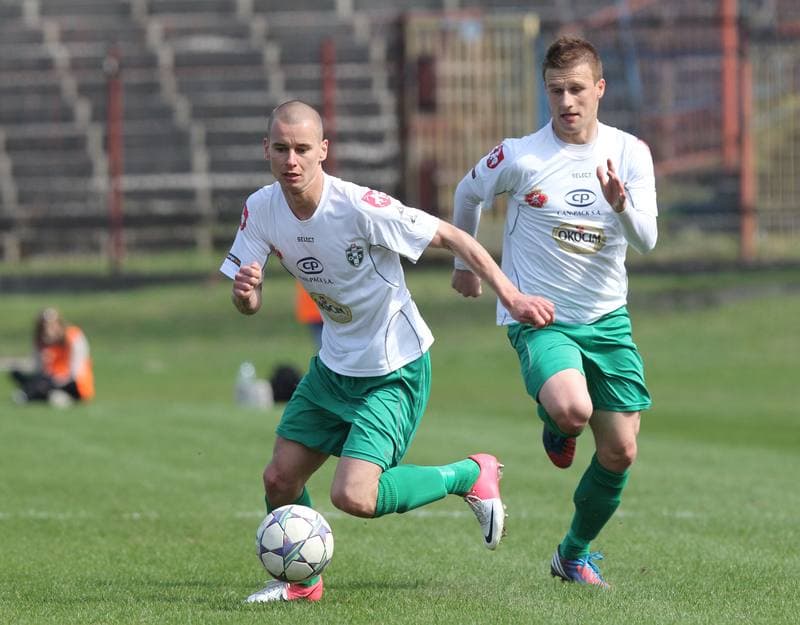 Football. I liga. Polonia Bytom - Okocimski Brzesko. 21.04.2013