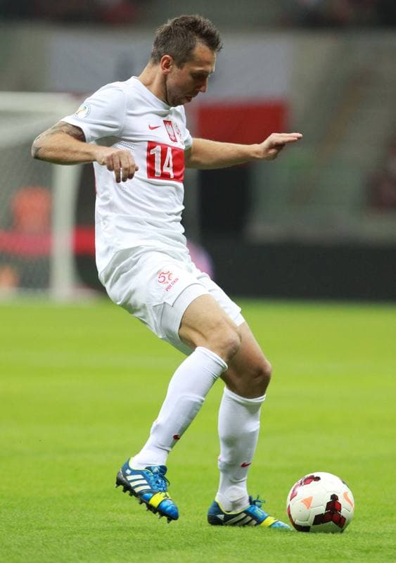 Football. 2014 FIFA World Cup Qualifiers. Poland - Montenegro. 06.09.2013