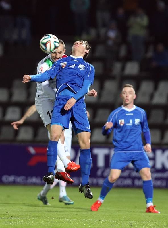 Football. I Liga. Zaglebie Sosnowiec - MKS Kluczbork. 20.03.2016