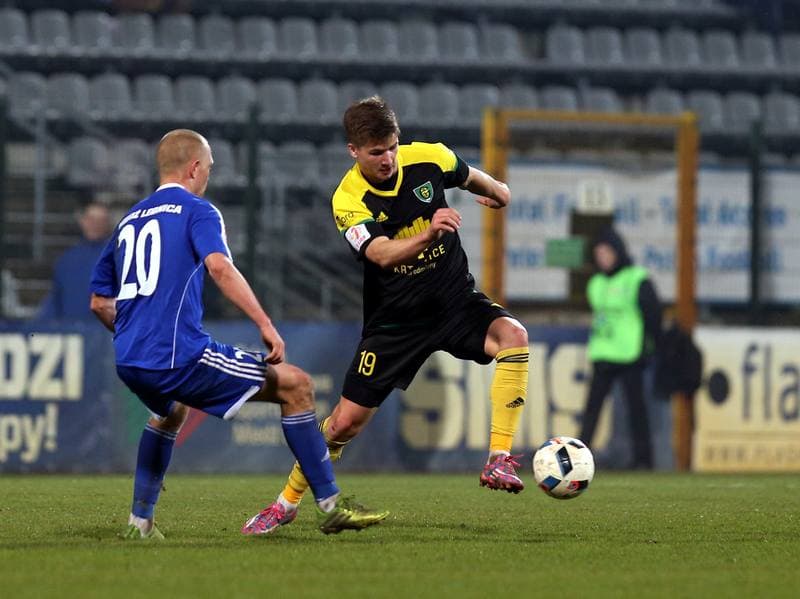 Football. I Liga. Miedz Legnica - GKS Katowice. 25.03.2016