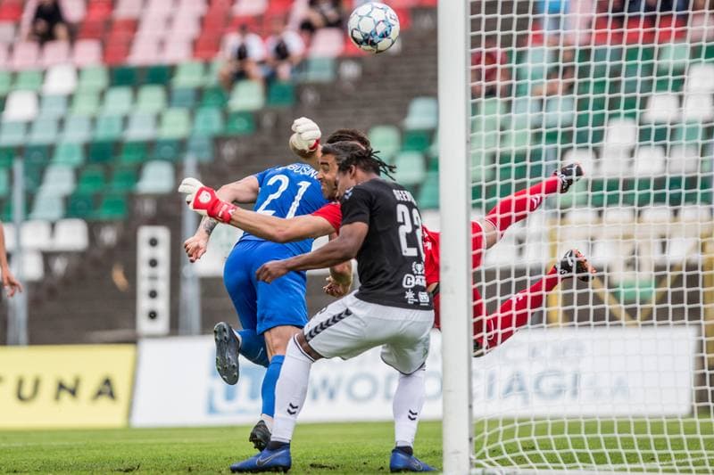 Football. Fortuna I Liga. Zaglebie Sosnowiec - Puszcza Niepolomice. 12.09.2021