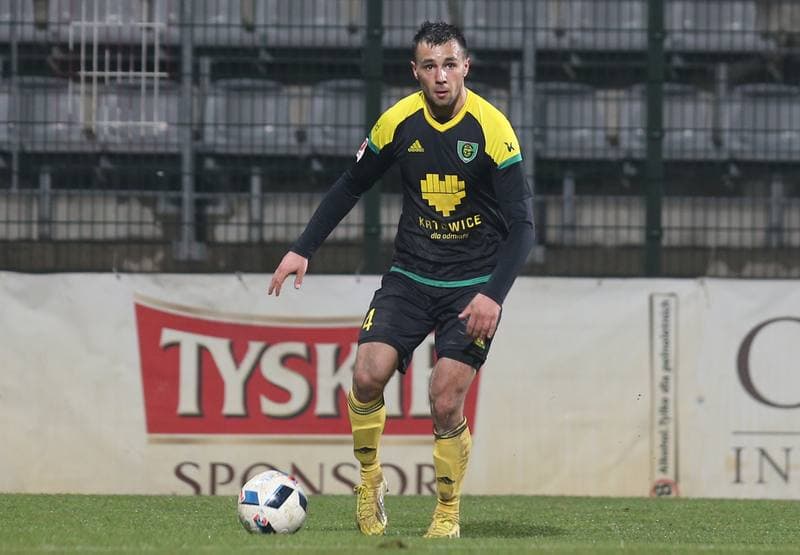 Football. I Liga. Miedz Legnica - GKS Katowice. 25.03.2016