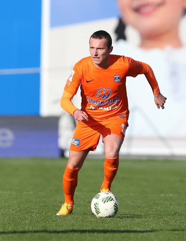 Football. PKO BP Ekstraklasa. Termalica Bruk-Bet Nieciecza - Korona Kielce. 02.04.2016