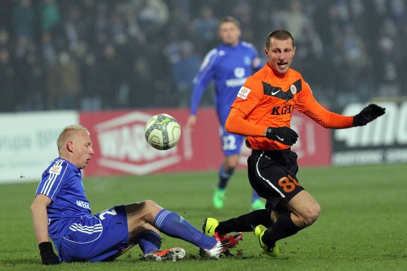 Football. Puchar Polski. Ruch Chorzow - Zaglebie Lubin. 13.03.2013