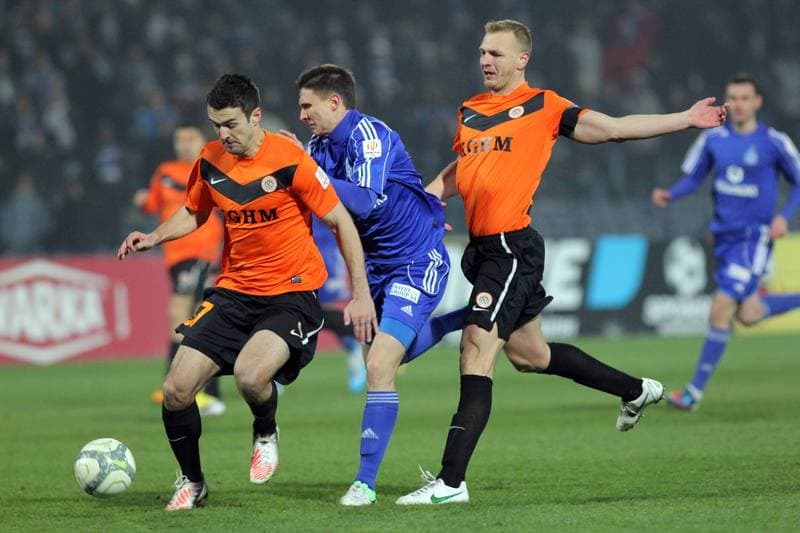 Football. Puchar Polski. Ruch Chorzow - Zaglebie Lubin. 13.03.2013