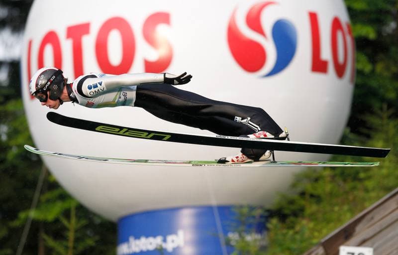 Ski Jumping. FIS Grand Prix. Press Conference. 24.07.2014