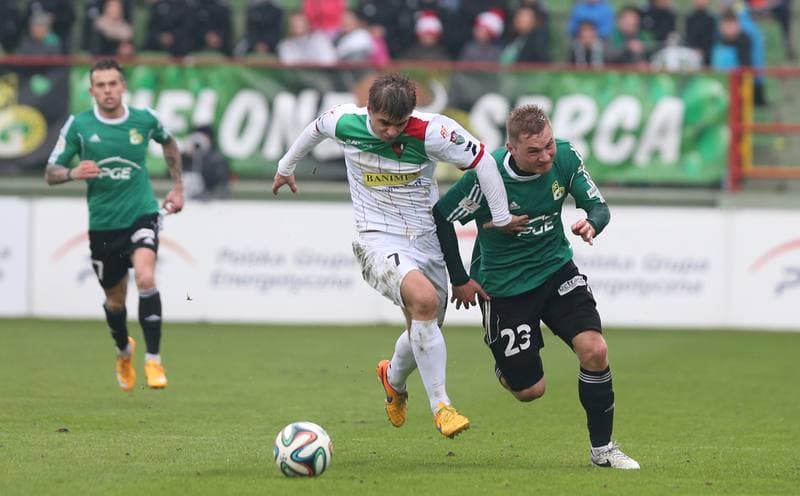 Football. I Liga. GKS Belchatow - Zaglebie Sosnowiec. 10.04.2016