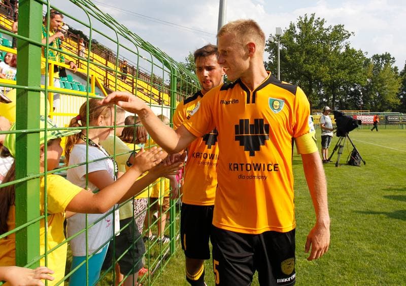 Football. I Liga. GKS Katowice - Widzew Lodz. 02.08.2014