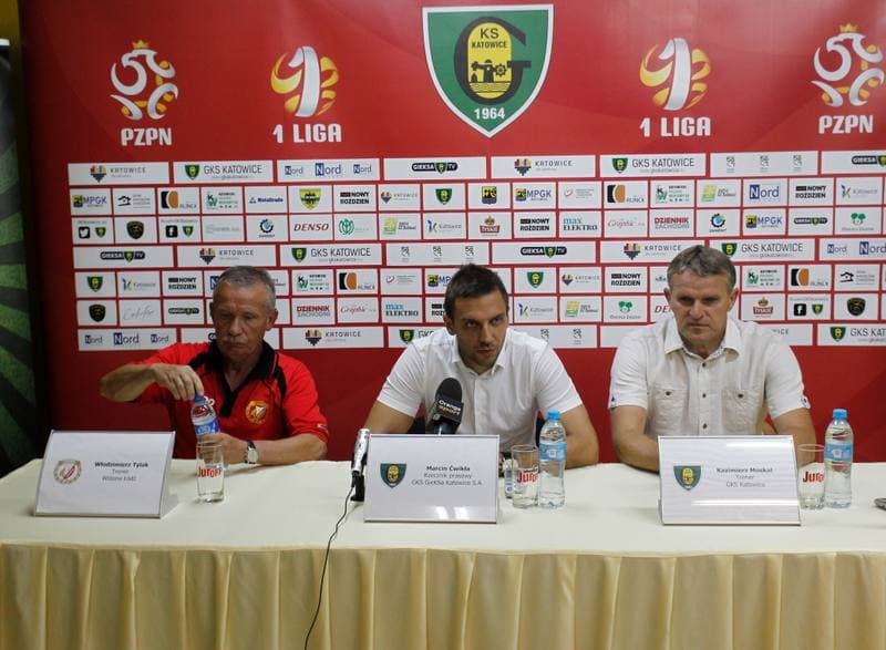 Football. I Liga. GKS Katowice - Widzew Lodz. 02.08.2014