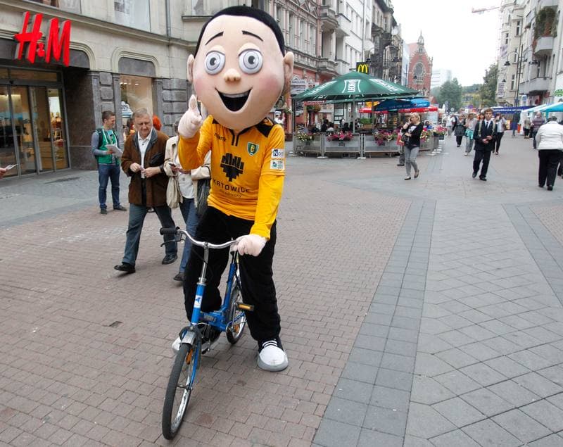 Football. GKS Katowice. Marketing Action. 01.09.2014
