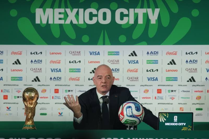 Football. World Cup 2026. Gianni Infantino Press Conference. 10.06.2026