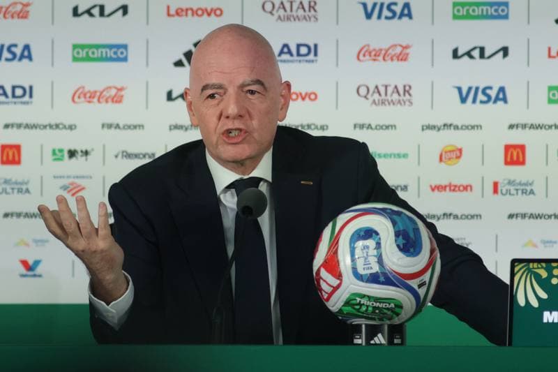Football. World Cup 2026. Gianni Infantino Press Conference. 10.06.2026