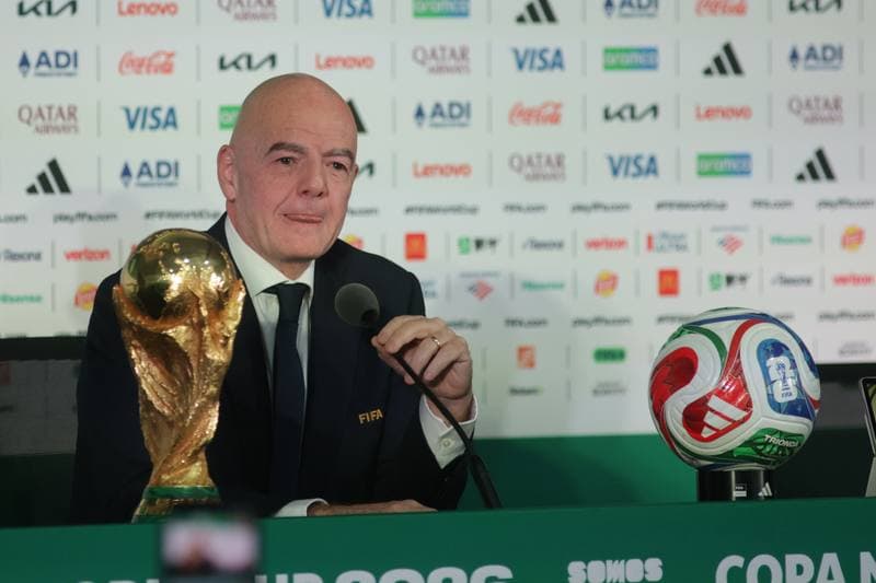 Football. World Cup 2026. Gianni Infantino Press Conference. 10.06.2026