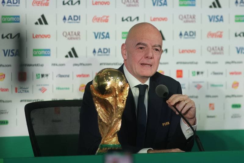 Football. World Cup 2026. Gianni Infantino Press Conference. 10.06.2026