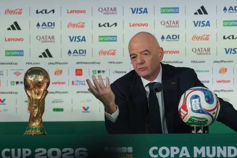 Football. World Cup 2026. Gianni Infantino Press Conference. 10.06.2026