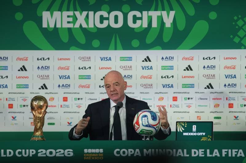 Football. World Cup 2026. Gianni Infantino Press Conference. 10.06.2026