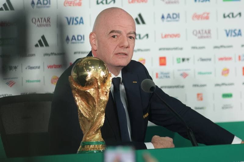Football. World Cup 2026. Gianni Infantino Press Conference. 10.06.2026