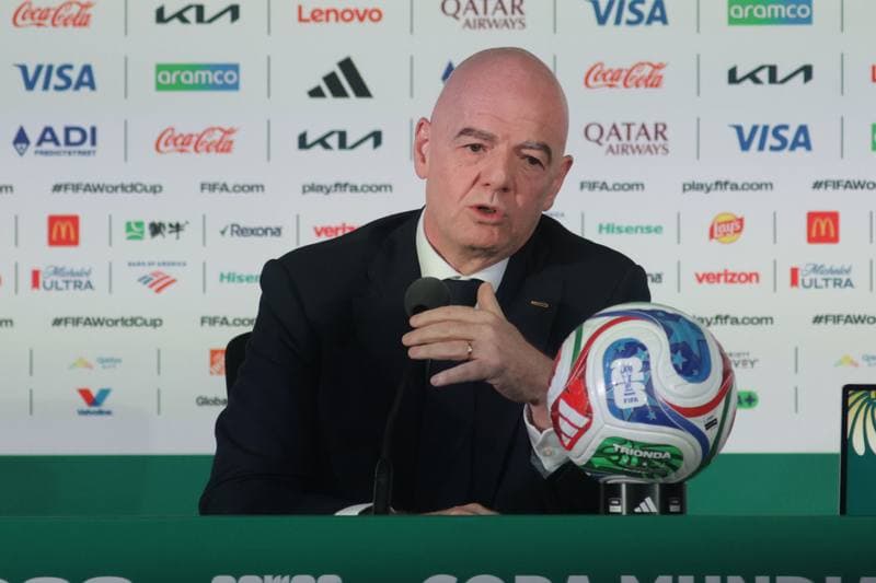 Football. World Cup 2026. Gianni Infantino Press Conference. 10.06.2026