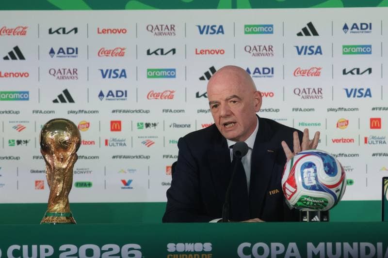 Football. World Cup 2026. Gianni Infantino Press Conference. 10.06.2026