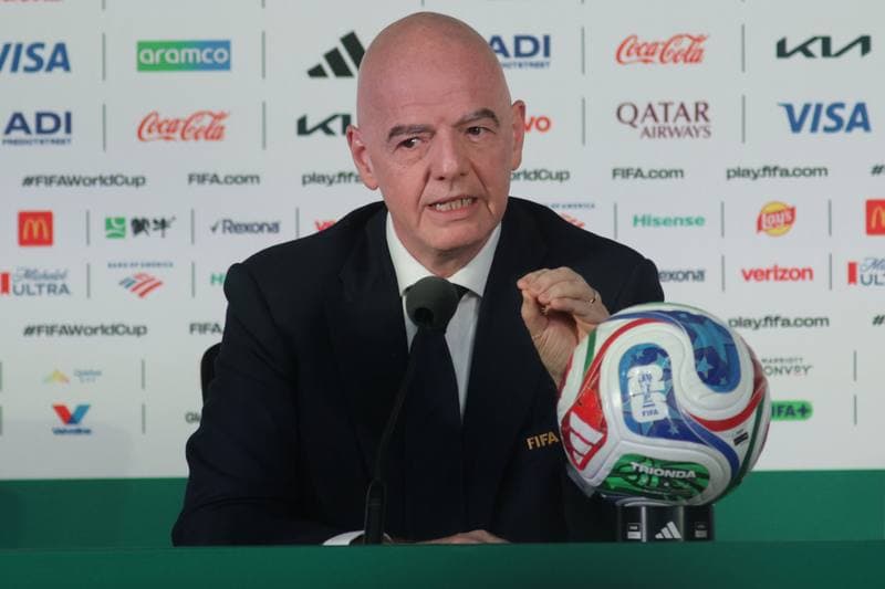 Football. World Cup 2026. Gianni Infantino Press Conference. 10.06.2026