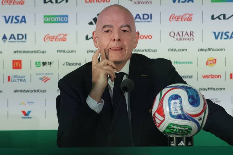 Football. World Cup 2026. Gianni Infantino Press Conference. 10.06.2026