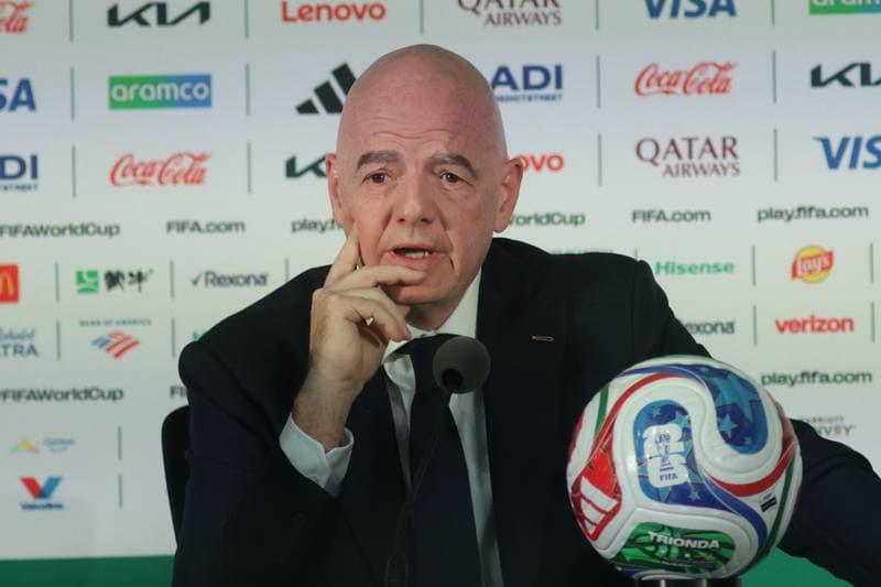 Football. World Cup 2026. Gianni Infantino Press Conference. 10.06.2026