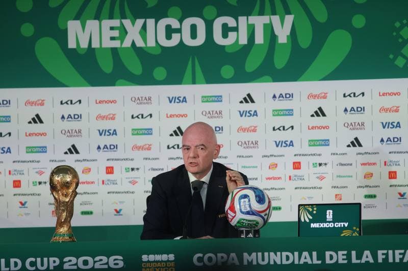 Football. World Cup 2026. Gianni Infantino Press Conference. 10.06.2026