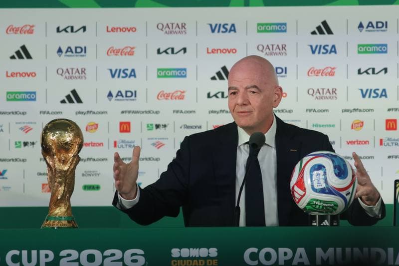 Football. World Cup 2026. Gianni Infantino Press Conference. 10.06.2026