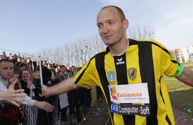 Football. Bytom I liga. Ruch Radzionkow - Piast Gliwice. 30.10.2010
