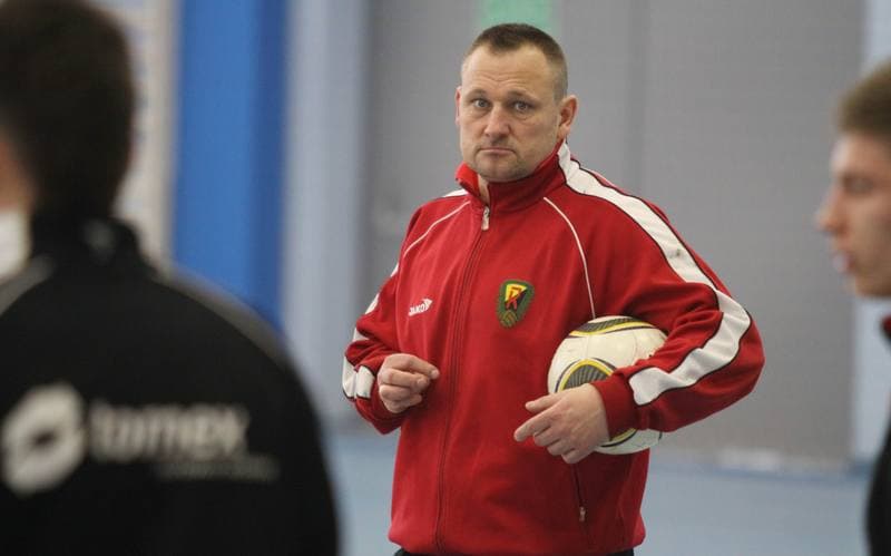 Football. Ruch Radzionkow. Training. 05.01.2011