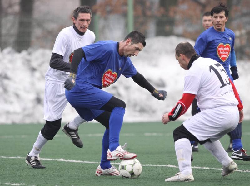 Football. XIX Final WOSP. Reprezentacja WOSP - Reprezentacja Slaska. 09.01.2011