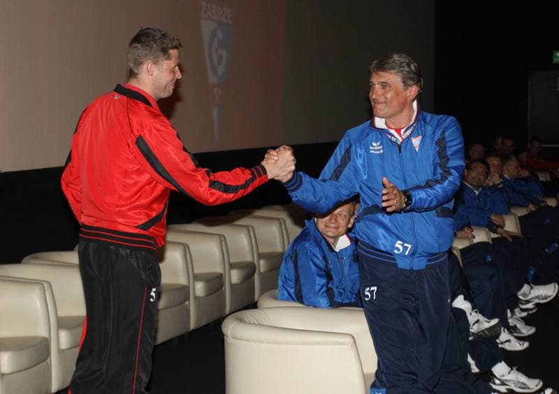 Football. Gornik Zabrze. Presentation. 22.02.2011