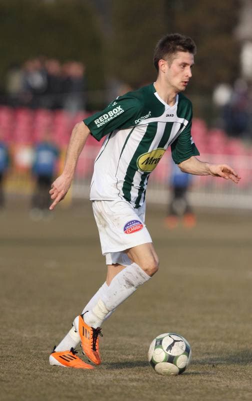 Football. I liga. Odra Wodzislaw Slaski - Warta Poznan. 12.03.2011
