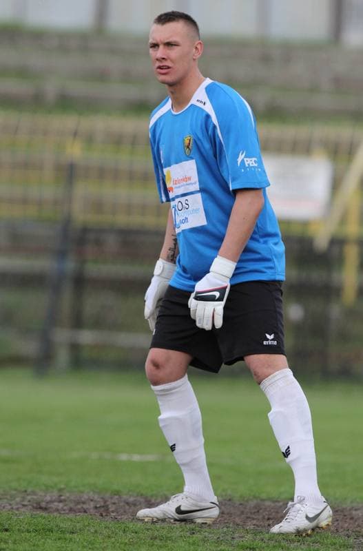 Football. Bytom I liga. Ruch Radzionkow - Odra Wodzislaw Slaski. 17.04.2011