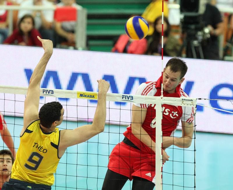 Volleyball. World League. Poland - Brazil. 30.06.2011