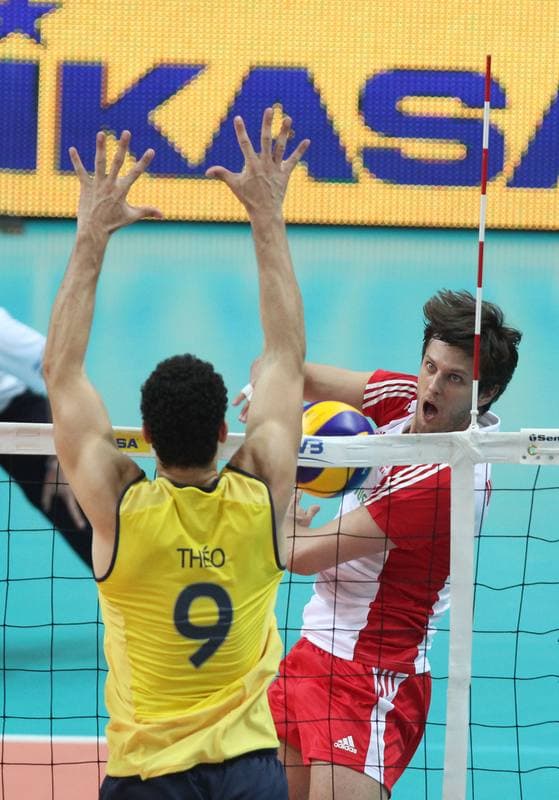 Volleyball. World League. Poland - Brazil. 03.06.2012