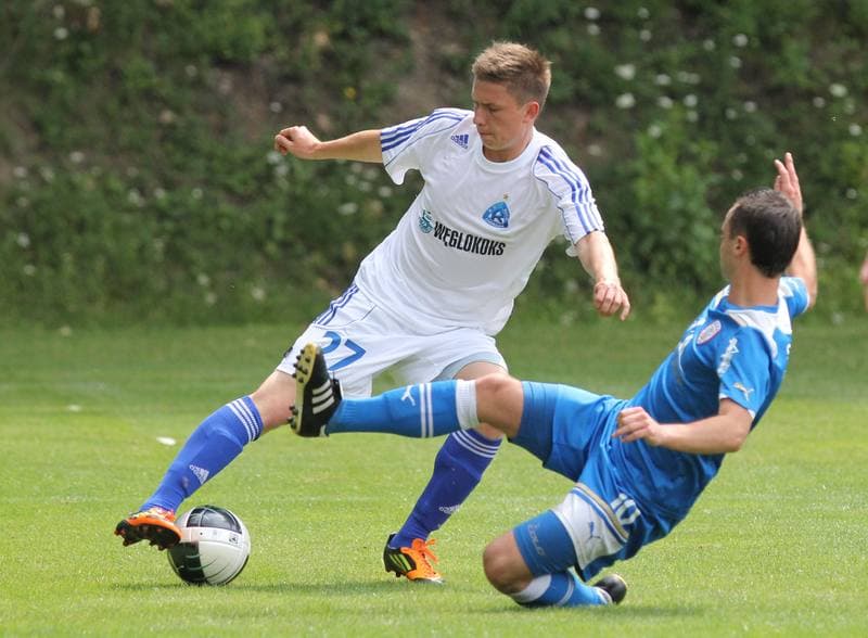 Football. Sparing. Ruch Chorzow - Skra Czestochowa. 20.07.2012