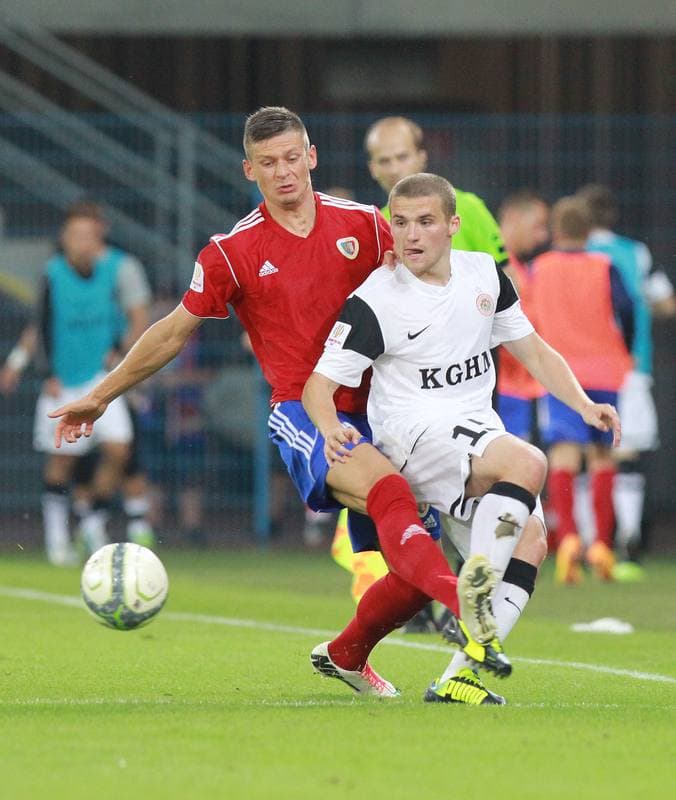 Football. Polish Cup. Piast Gliwice - Zaglebie Lubin. 18.08.2013