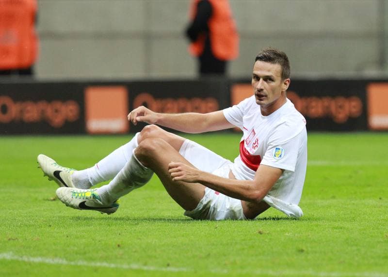 Football. 2014 FIFA World Cup Qualifiers. Poland - Montenegro. 06.09.2013
