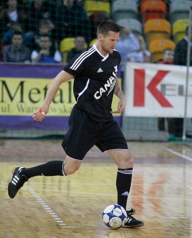 Football. Mateusz Hajto. Press Conference. 22.12.2013