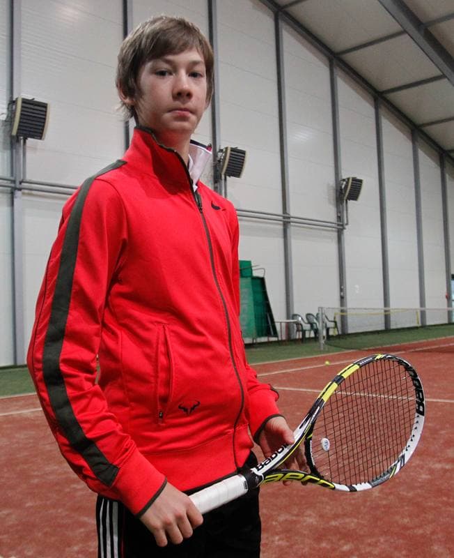 Tennis. Wojciech Marek. Press Conference. 10.01.2014