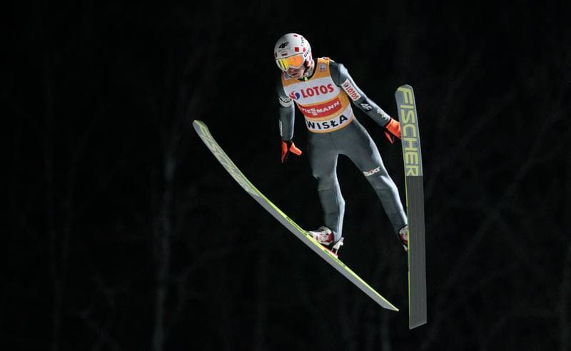 Ski Jumping. FIS World Cup. Daniel Andre Tande. 16.01.2014