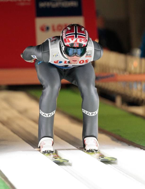Ski Jumping. FIS World Cup. Daniel Andre Tande. 16.01.2014
